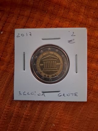 Moneda 2€ Bélgica 2017