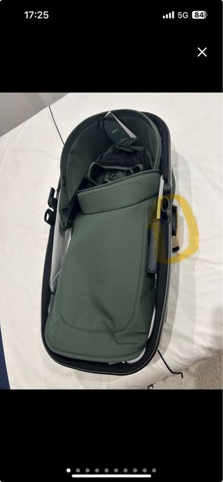 Capazo Joolz Hub+ colore verde foresta