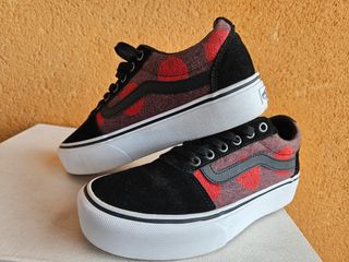 Vans Old Skool Plataform Fuzzy