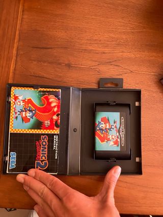 Sonic The Hedgehog 1, 2 - Sega Mega Drive