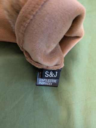 Guanti Invernali Beige con Pompon