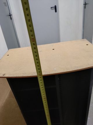 Mueble CD - Madera oscura, no envío