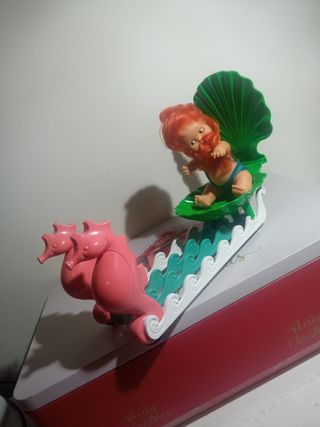 Barriguitas Neptuno y carroza caballitos mar