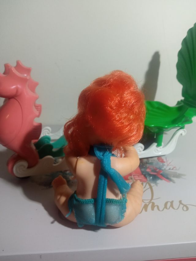 Barriguitas Neptuno y carroza caballitos mar