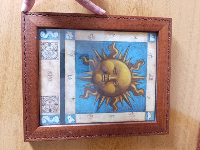 Cuadros Sol & Luna - Decoración vintage