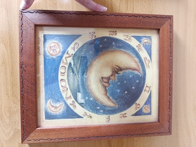 Cuadros Sol & Luna - Decoración vintage