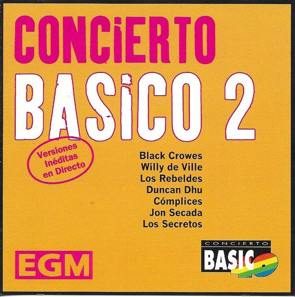CD de "Concierto Basico 2" de los 40 Principales