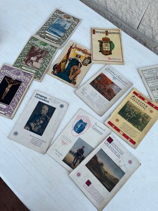Lote de revistas antiguas “Juventud Calasancia” años 1928 y 1929