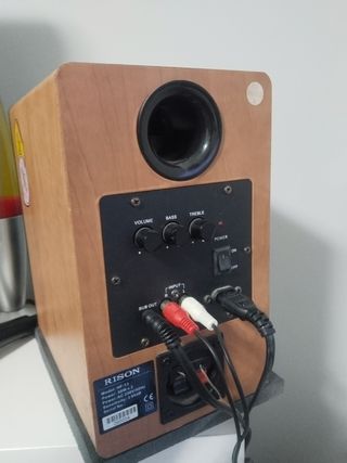 Altavoces Rison: sonido estéreo
