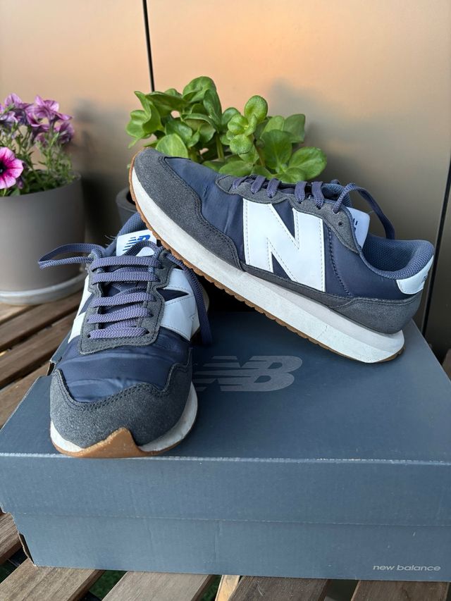 Zapatillas New Balance 237 - Azul Gris