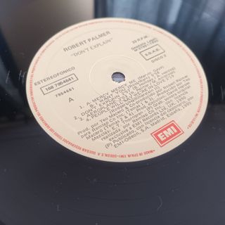 Doble Vinilo. Robert Palmer. Don't Explain