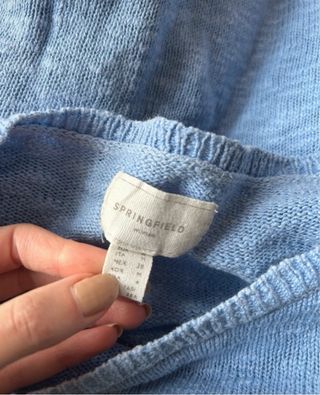 Jersey de punto Springfield azul