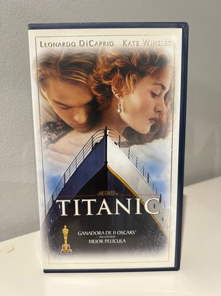 VHS Titanic - DiCaprio & Winslet