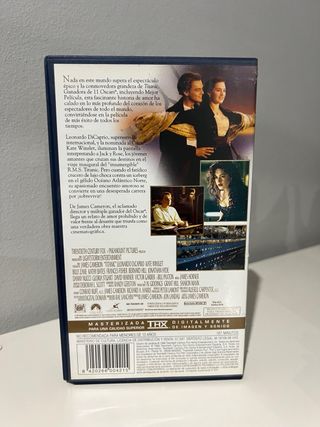 VHS Titanic - DiCaprio & Winslet