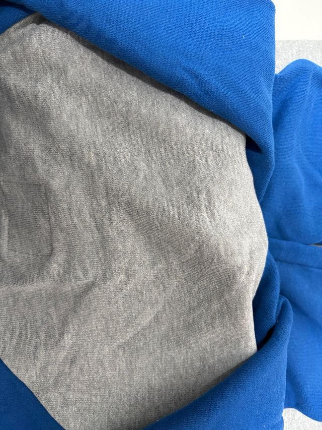 Sudadera DC Shoes azul y gris