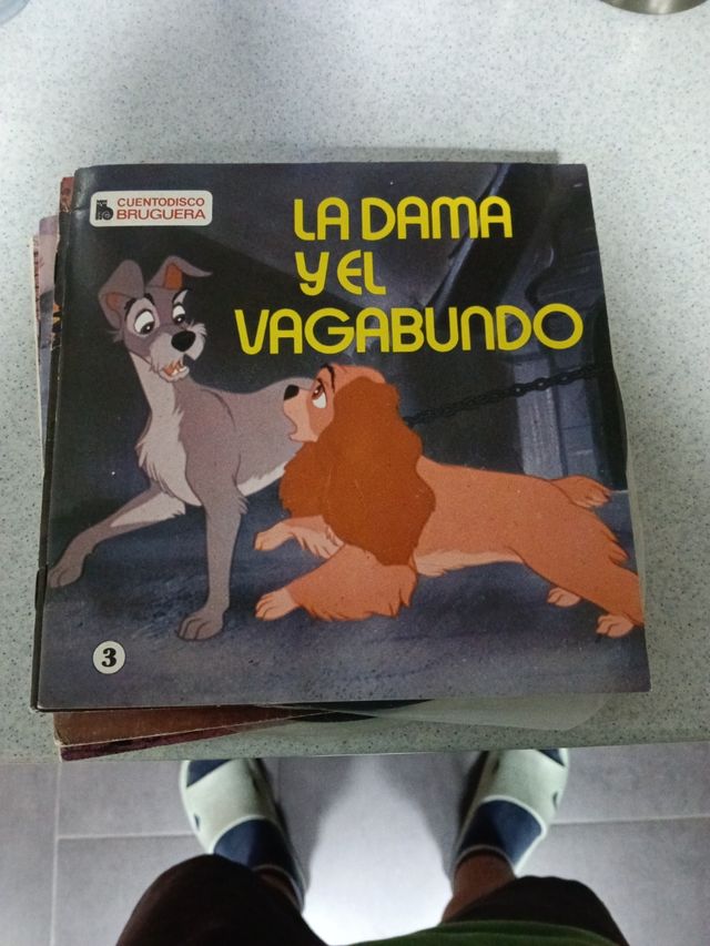 Cuentos Disney de vinilo Bruguera