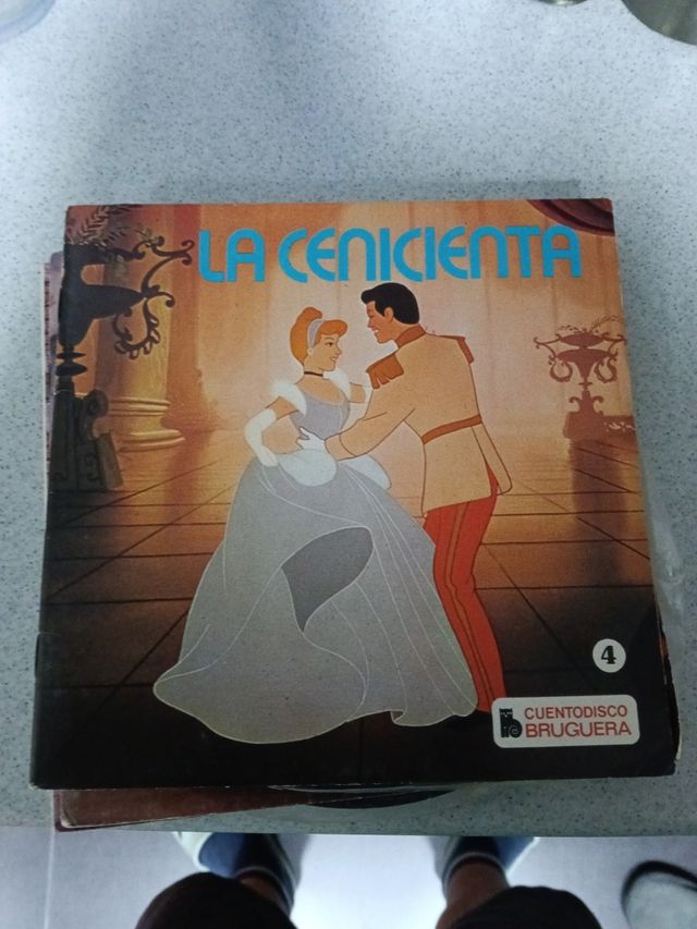 Cuentos Disney de vinilo Bruguera