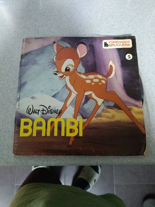 Cuentos Disney de vinilo Bruguera