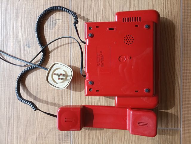 Telefono Sip modello Sirio rosso anni '90