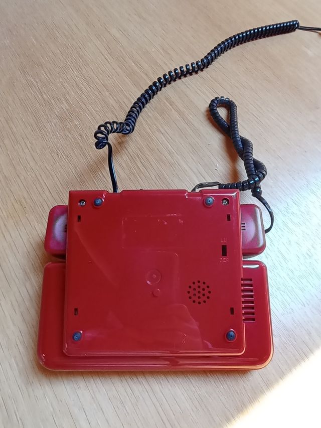 Telefono Sip modello Sirio rosso anni '90