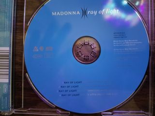 CD Single Madonna - Ray Of Light