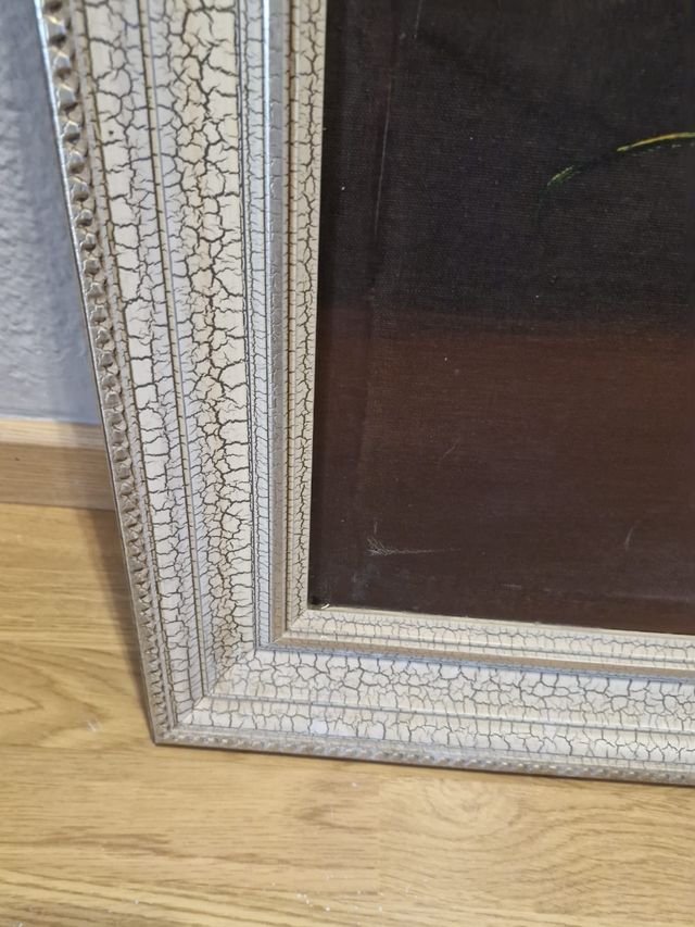 Quadro antico con fiori