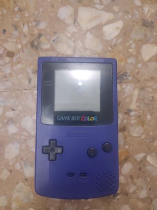 CAMBIO Game Boy Color morado ( leer descripción )