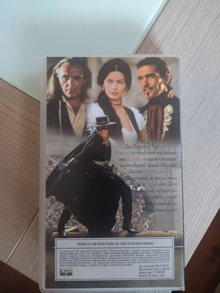 VHS La Máscara del Zorro