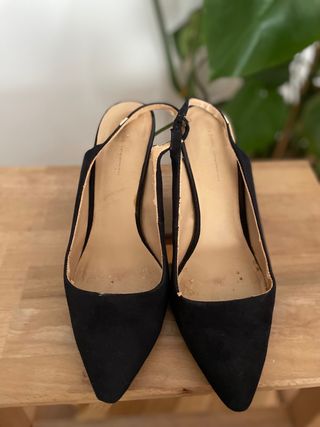 Zapatos Zara negros - Tacón 8.5cm
