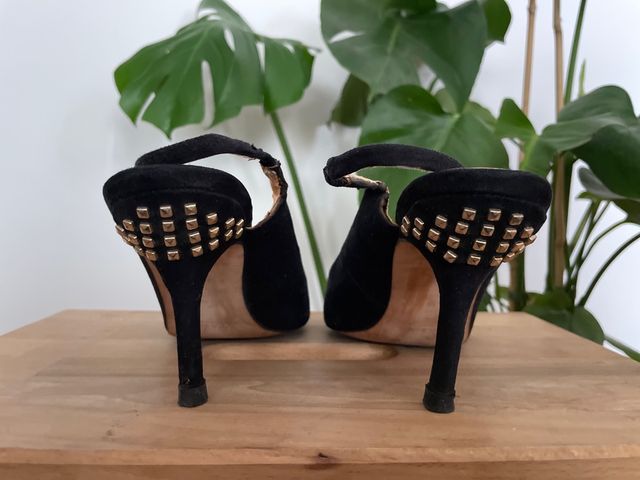 Zapatos Zara negros - Tacón 8.5cm