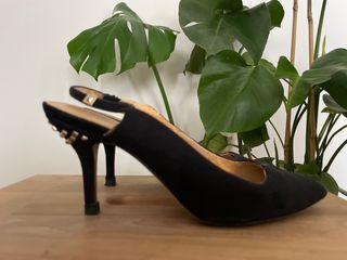 Zapatos Zara negros - Tacón 8.5cm