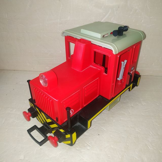 PLAYMOBIL - Tren Locomotora LGB Vintage Obras 4027