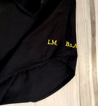 Camisa La Martina negra - Talle L