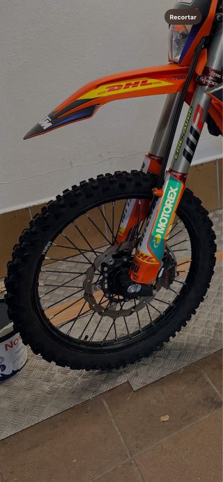 Llantas KTM, Hinson,suspension wp bomba embrague,