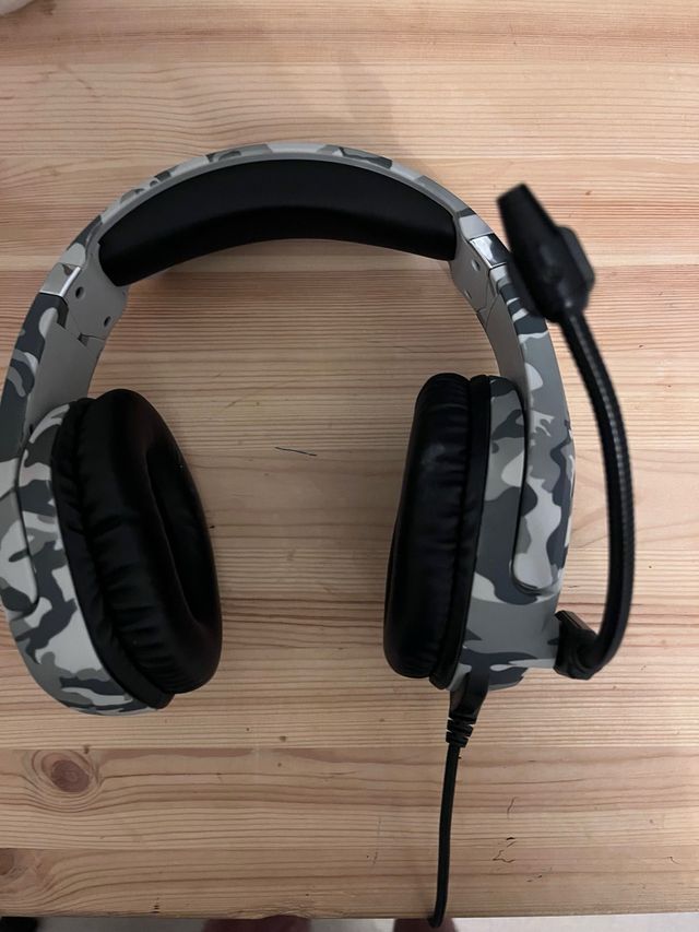 Cascos PS4 (PlayStation 4) camuflaje