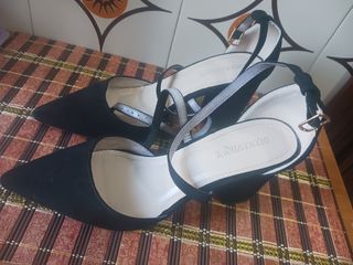 Scarpe DIAMANTIQUE nere tacco alto