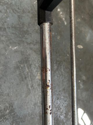 Perchero metálico grande convertible