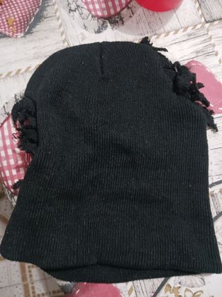 Cappello Zombie - Nero/Rosso