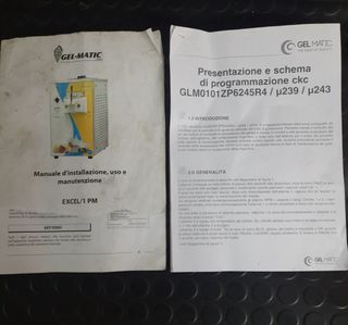 Máquina Helado Yogur Gel-Matic Excel 1