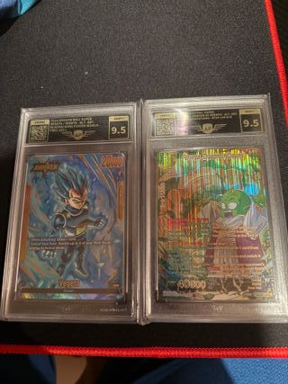 Cartas gradeadas dragon ball