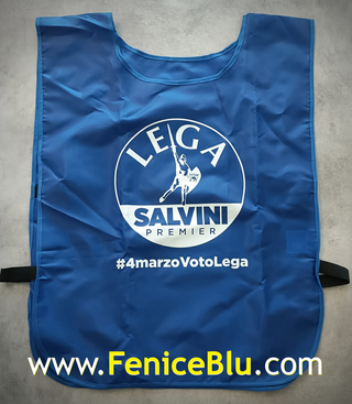 Pettorina Lega Salvini Premier