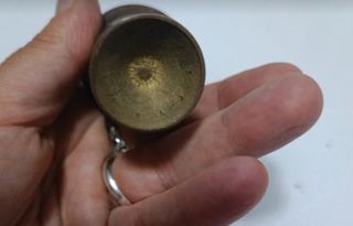 Mortaio antico in bronzo 