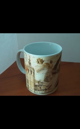 TAZA CERÁMICA VALENCIA VINTAGE