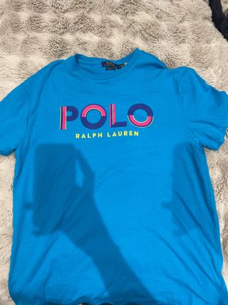 Camiseta Polo Ralph Lauren turquesa