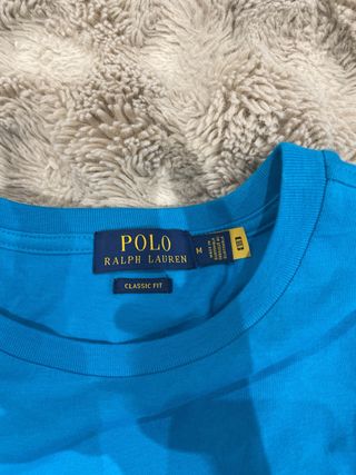 Camiseta Polo Ralph Lauren turquesa