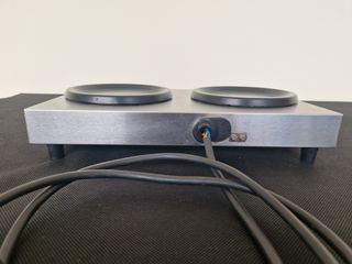 Placa doble calentadora eléctrica