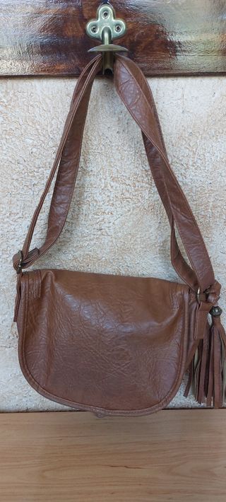 Bolso bandolera marrón Atmosphere