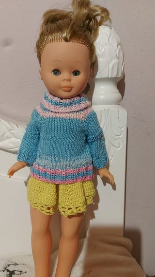 Conjunto para muñeca Nancy chaqueta sola 8E .