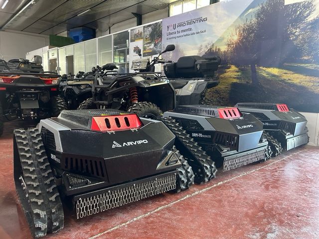 Desbrozadora robot radio control