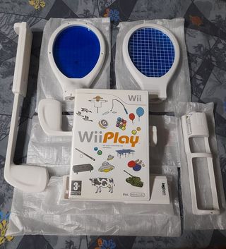 🇪🇦 Juego wii Play + Accesorios 